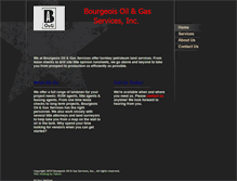 Tablet Screenshot of bourgeoisoilandgas.com
